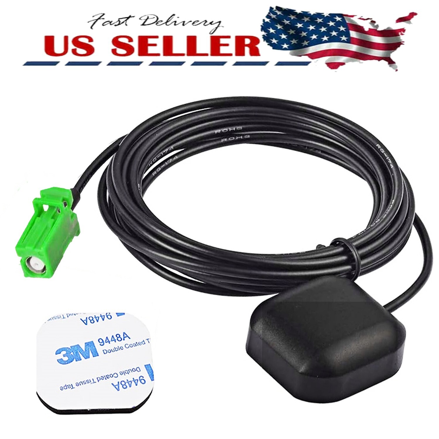 Replacement GPS Navigation Antenna for Pioneer AVH-W4400NEX AVHW4400NEX Radio