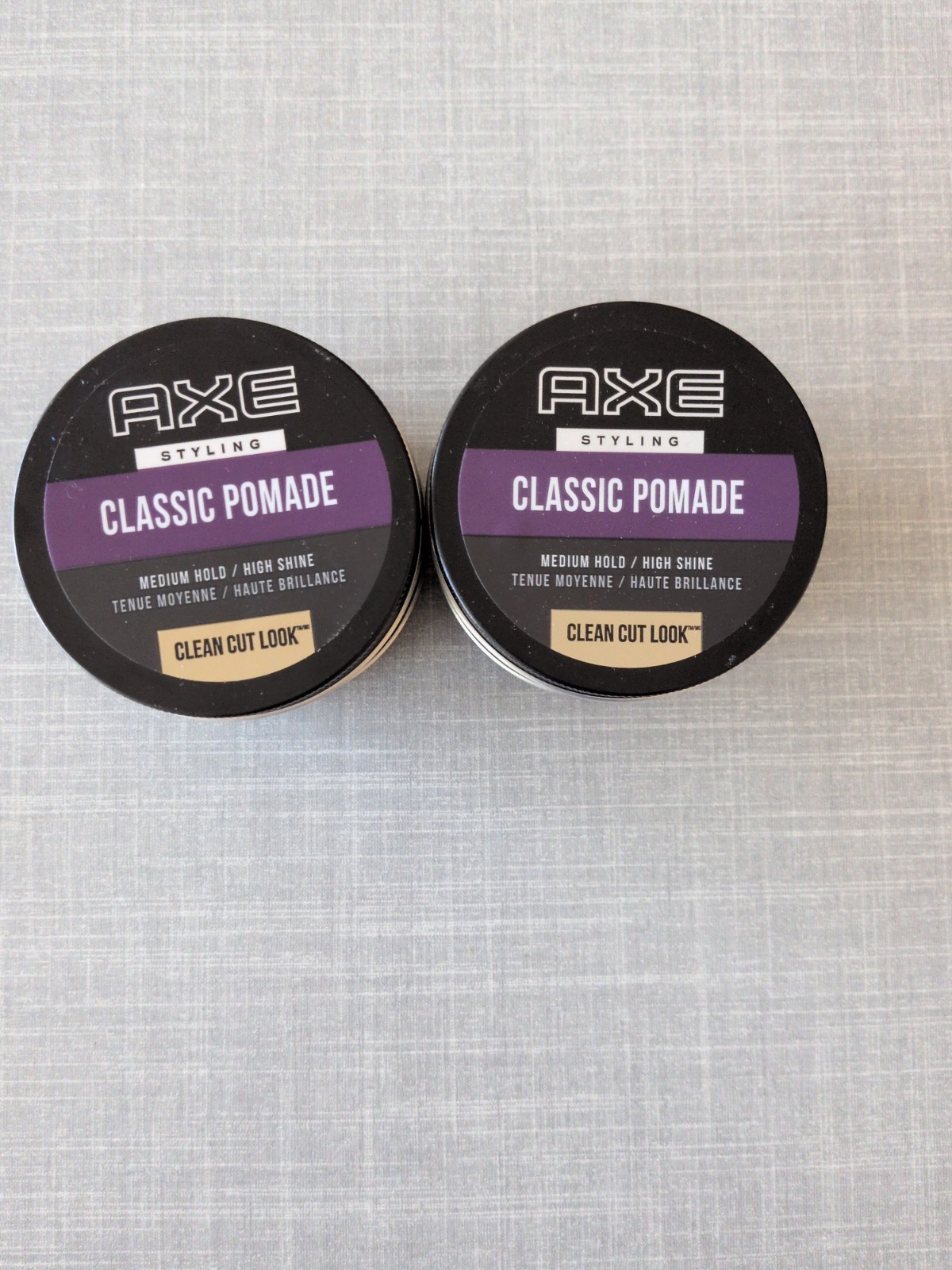 2 PACK AXE Styling Signature Clean Cut Look Classic Pomade OLD ORIGINAL VERSION