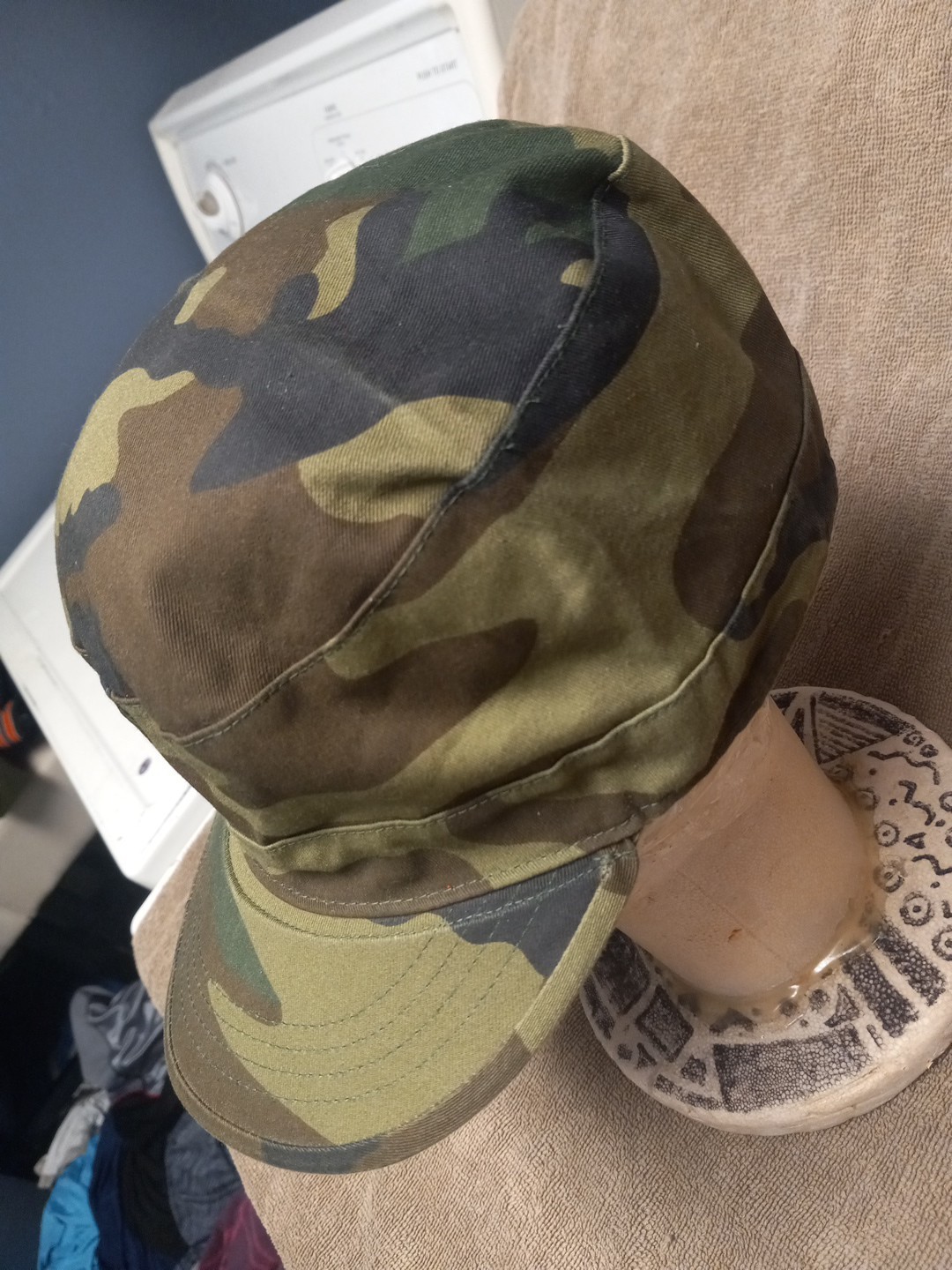 ARMY COMBAT HAT / CAP 🧢 SIZE LARGE 7 1/2