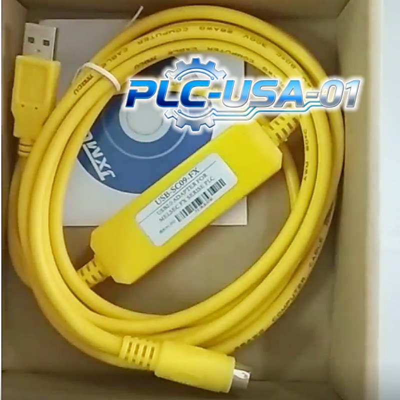 1PCS USB-SC09-FX Mitsubishi FX series PLC Programming Cable Fast Shipping