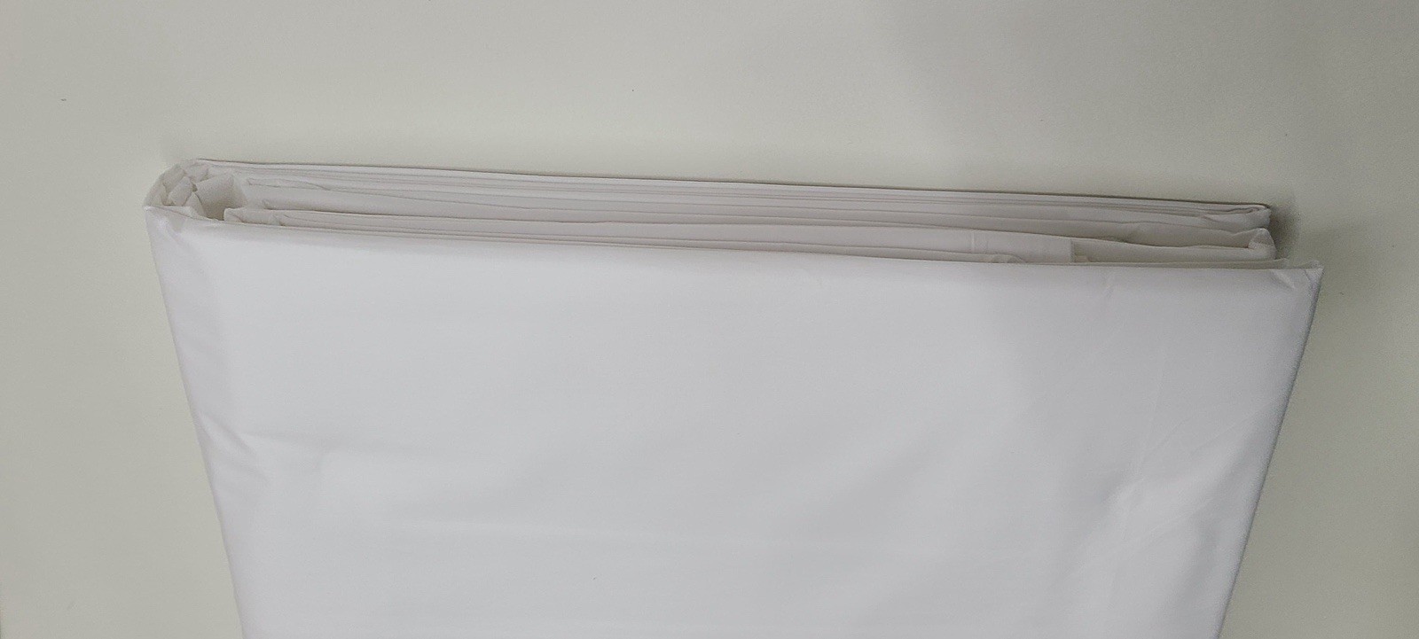 Sferra Leonardo King Sheet Set White Cotton Percale