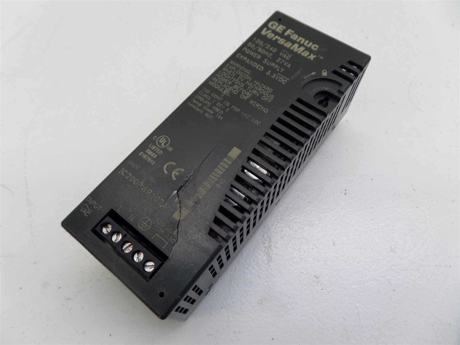 GE Fanuc IC200PWR102A VersaMax Power Supply Module