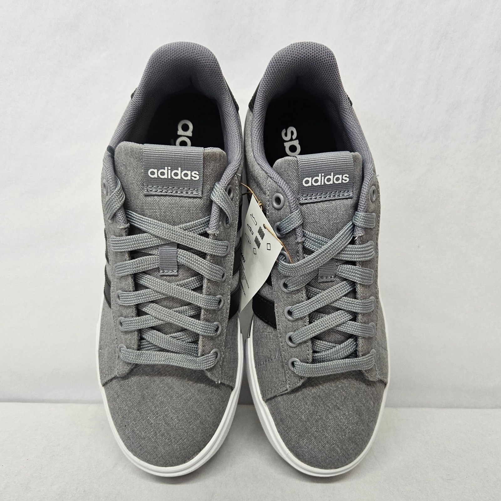 Adidas Daily 4.0 Casual Athletic Shoes IF4493 Gray Black White Men's Size 11.5