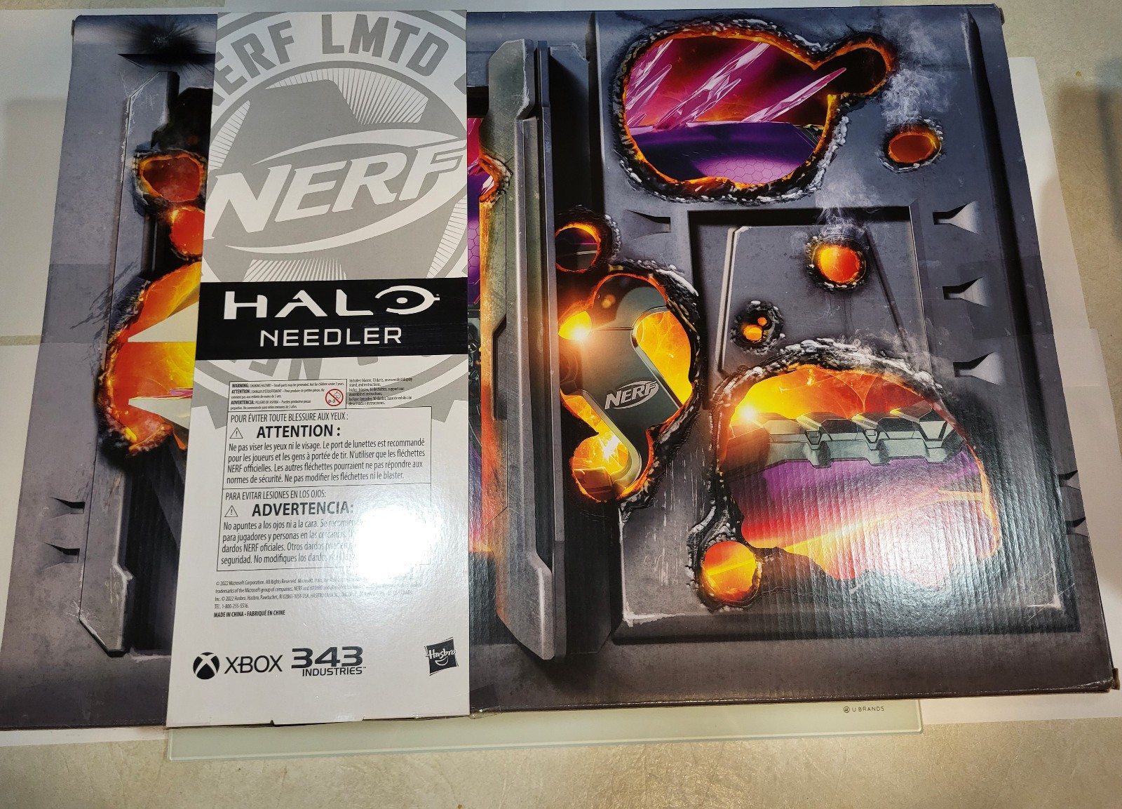 Hasbro Halo Nerf Needler New Factory Sealed