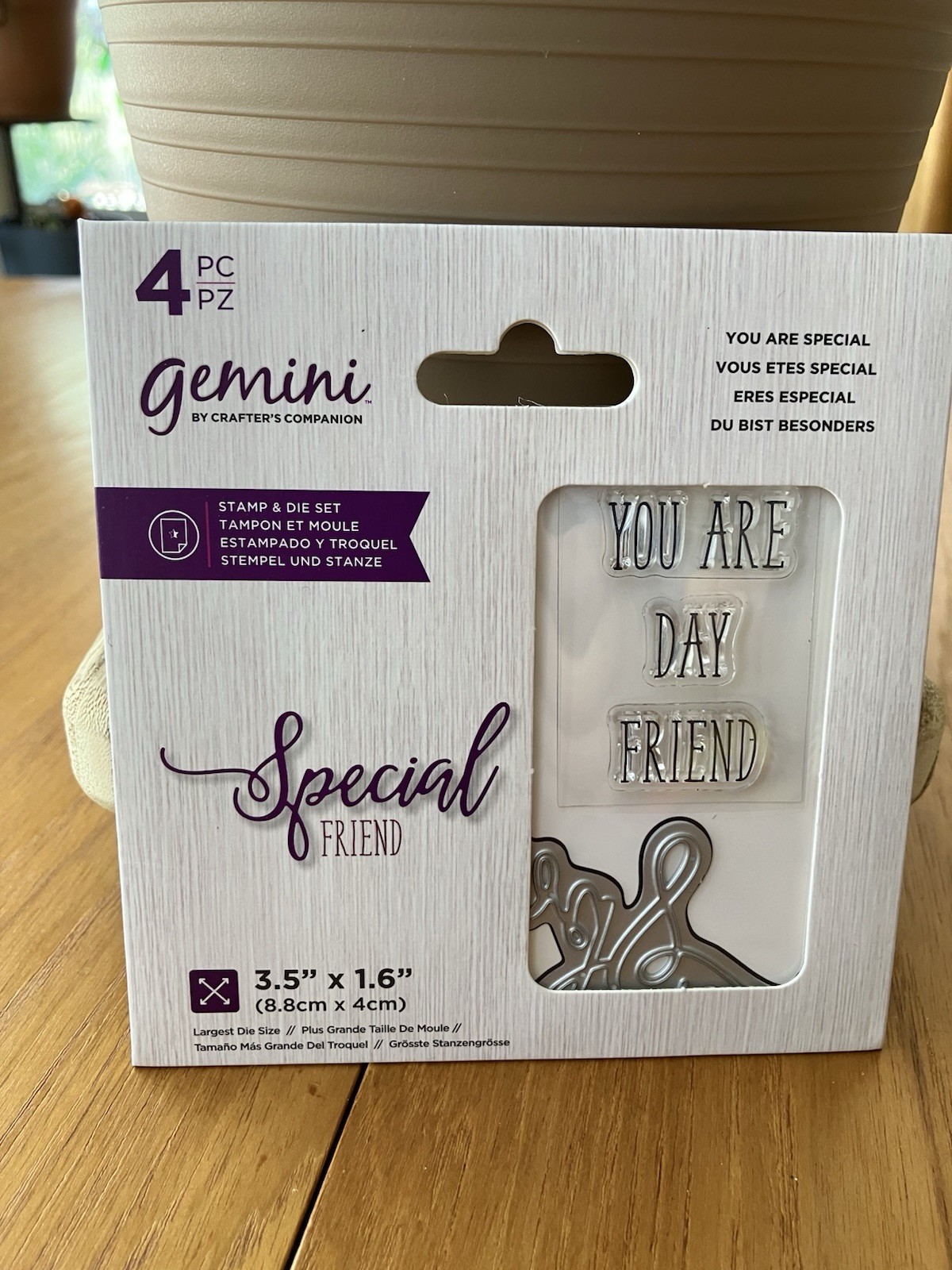 Gemini By Crafter’s Companion You Are Special Stamp & Die Set, GEM-STD-YA