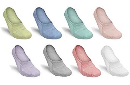 NEW 3KB Women's No-Show 10 Pack Socks Sizes 7 - 11 Multi Color