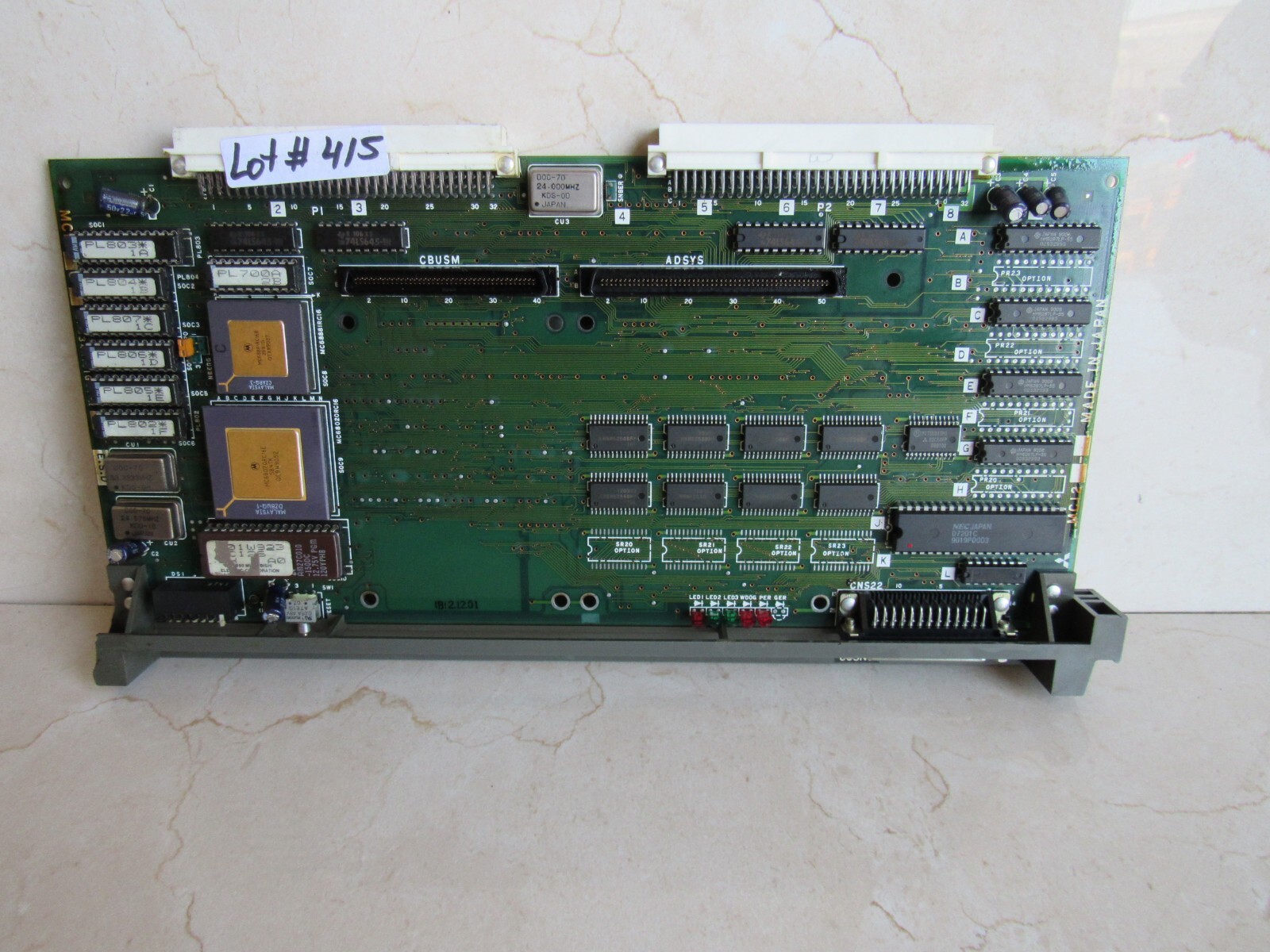 Mitsubishi MC126C / MC126 BN634A181G51 Lot # 415 Greg
