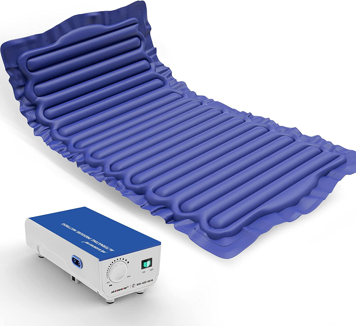 MAIDeSITe Alternating Pressure Mattress and Pump System, 300 lb Weight Limit