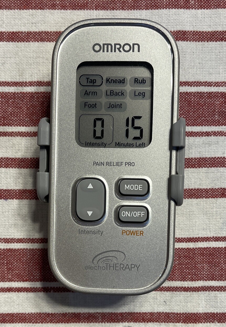 OMRON ELECTRO THERAPY PAIN RELIEF PRO PM3031 UNIT ONLY & NO WIRES! *TESTED*