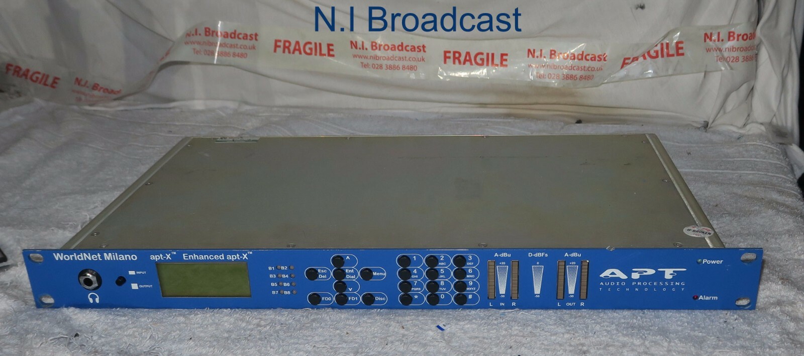 Atp worldnet Milano  apt-x enhanced full dplex audio codec for ISDN  From APT  W