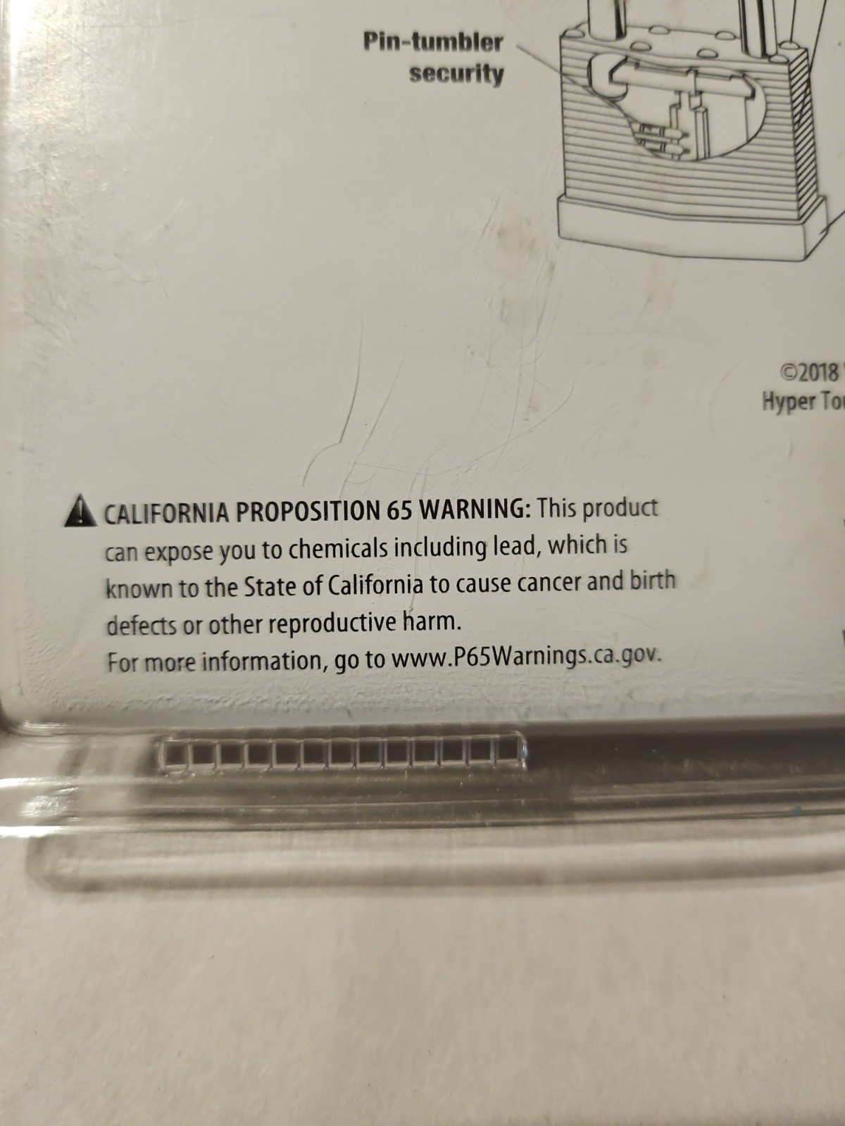Hyper Tough 40mm Laminated Steel Keyed Padlock, 2 Pack
