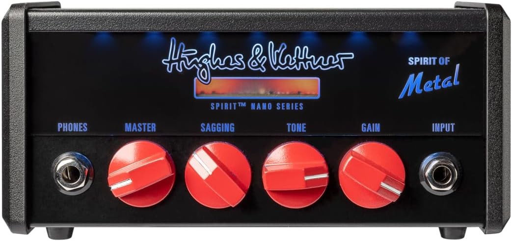 Hughes & Kettner Spirit Of Metal Nano Electric Guitar Amplifier, 25 Watts, Black