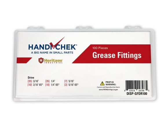 Grease Fitting Drive Type Assortment 100pcs (1 Pieces)