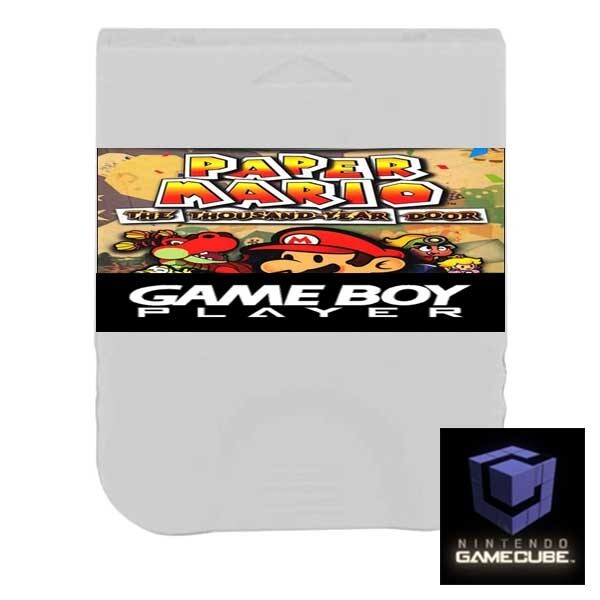 Paper Mario GameBoy Player Loader Plug & Play GameCube Memory Card Bootable