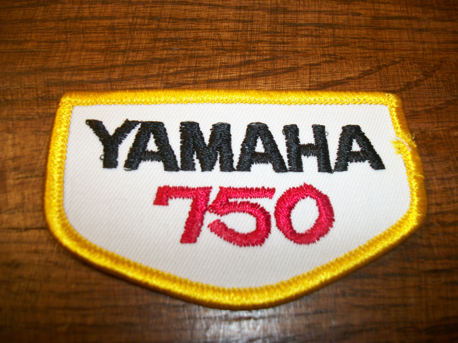 Yamaha 750 patch Vintage Embroidered 1970s NOS XS750 TX750 TZ750