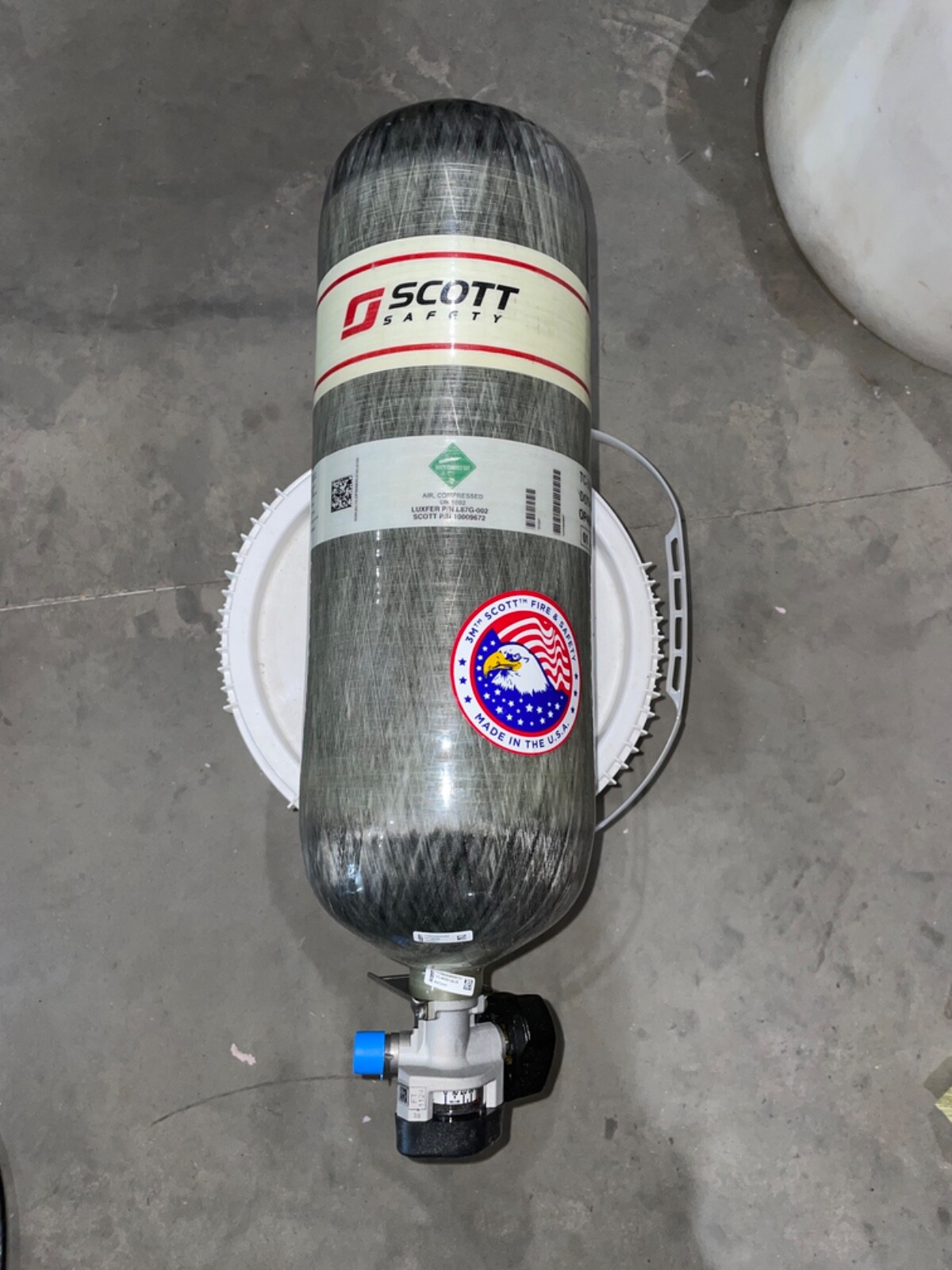 SCOTT, 4500psi, 60 Minute, Carbon Rapped Air Cylinders
