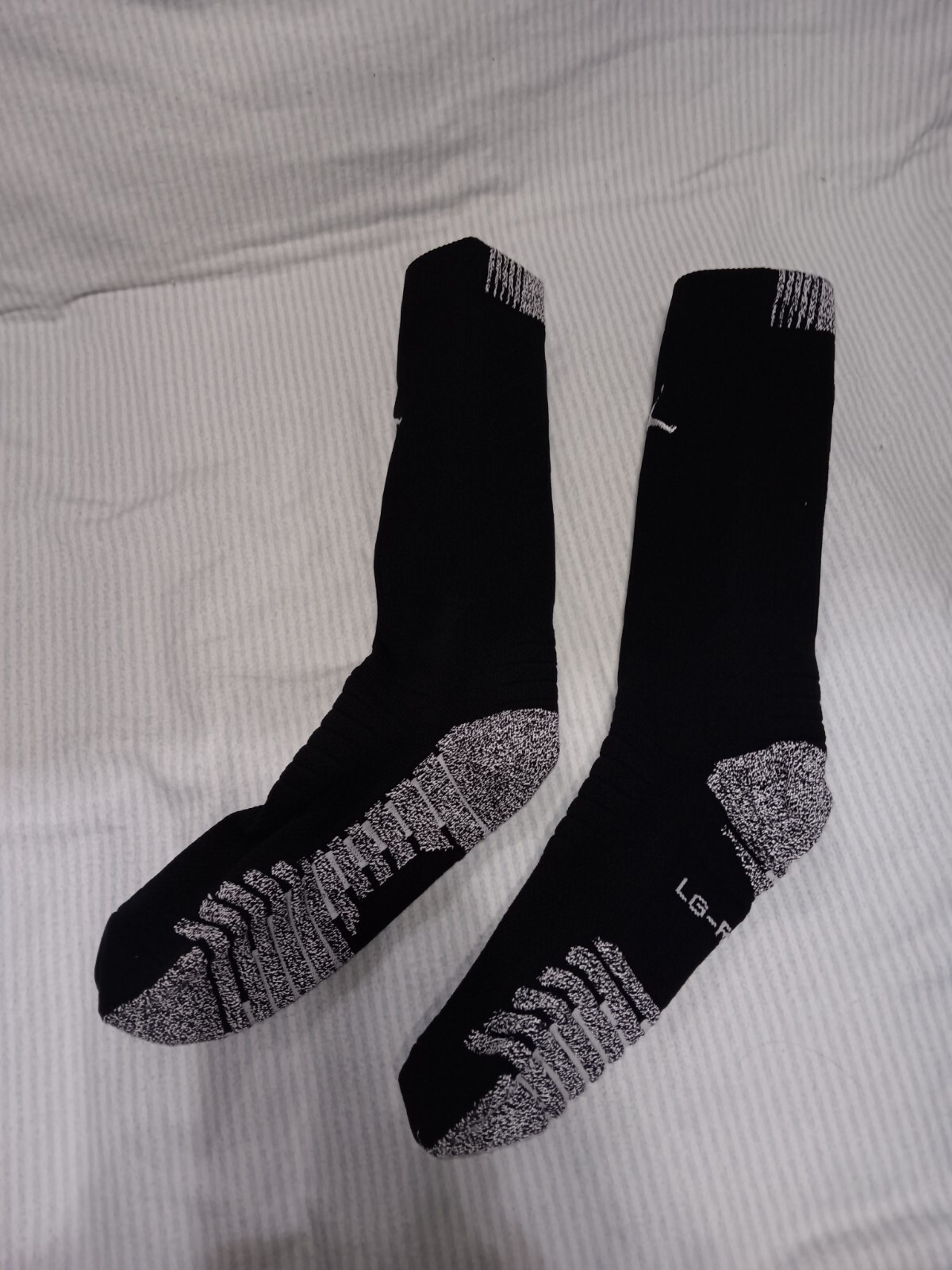 Nike Air Jordan Crew Socks Men's XL 12-15 Black White Jumpman PSX683-102