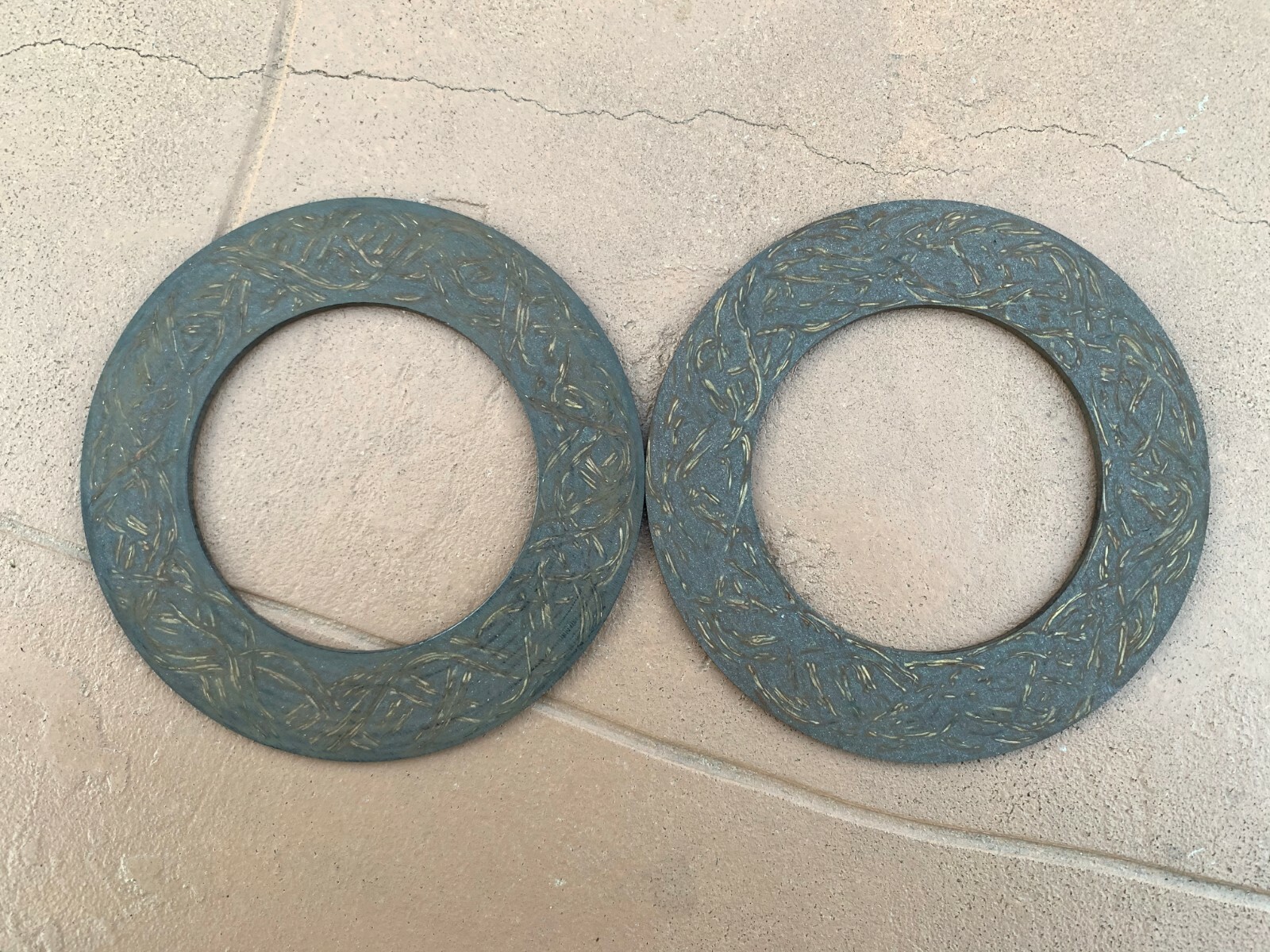 2 Pcs Slip Clutch Disc/Lining-6.3"X3.88"-fits many PTO Shafts (6) free ship