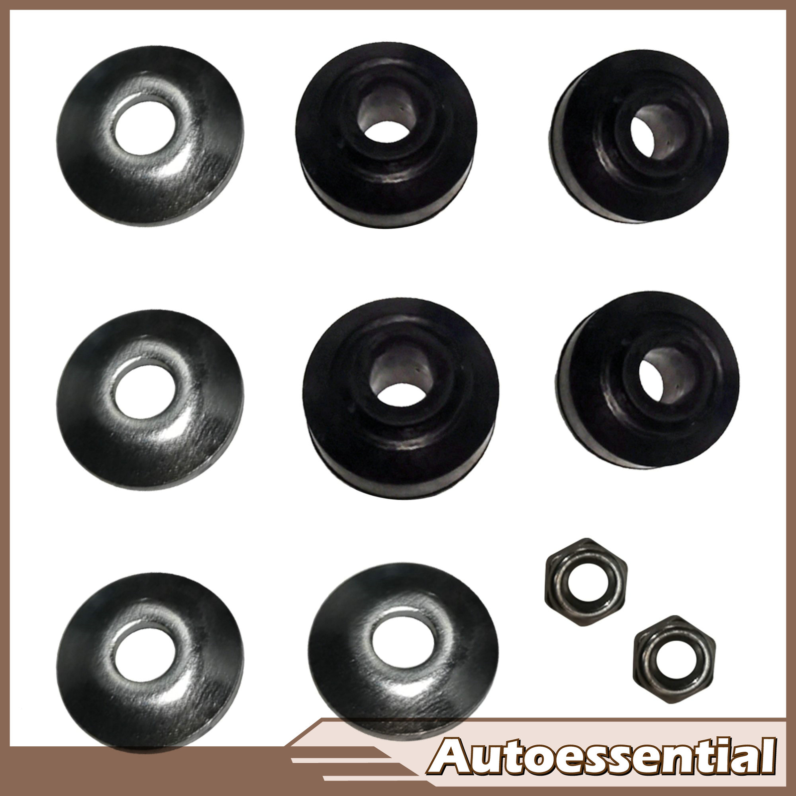 Pair Front Suspension Stabilizer Bar Link Kit For 1973-1993 Chrysler Dodge
