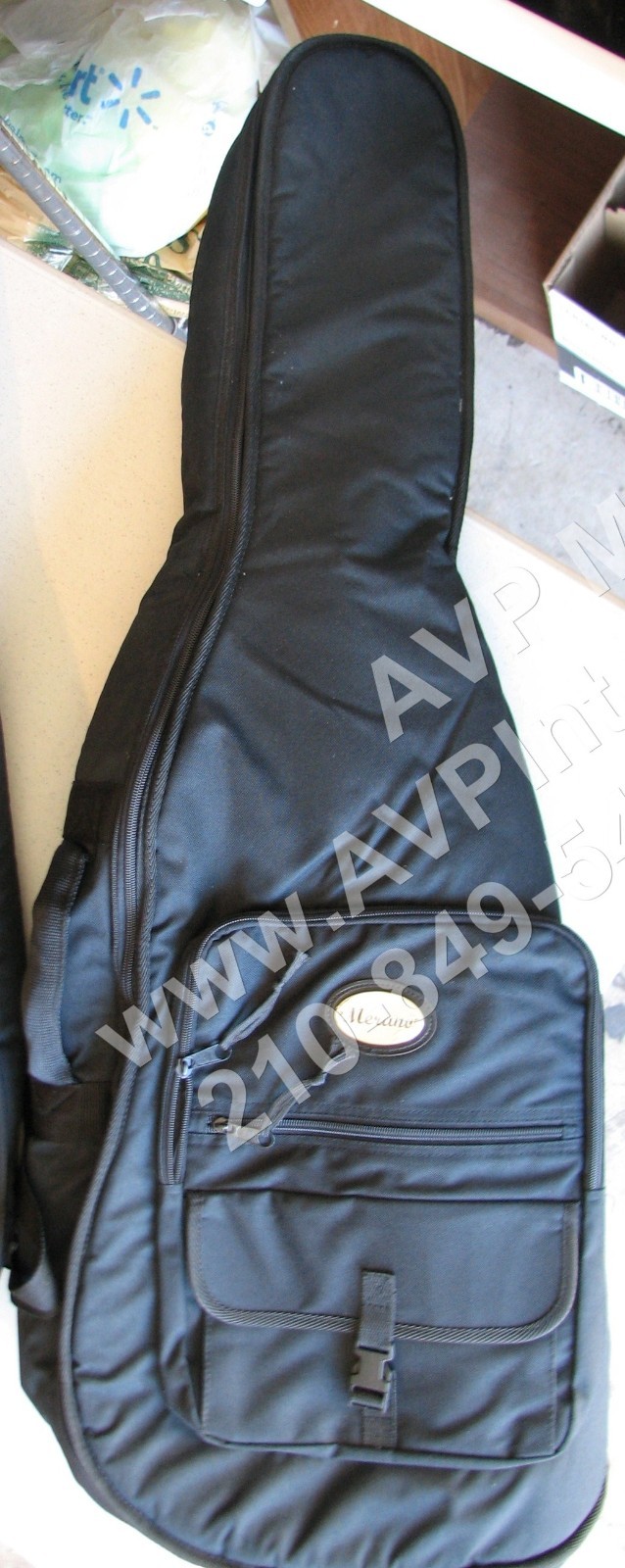 Brand New Merano Soft Cordura GUITAR/GIG BAG Black, fits up to 40" Guitar