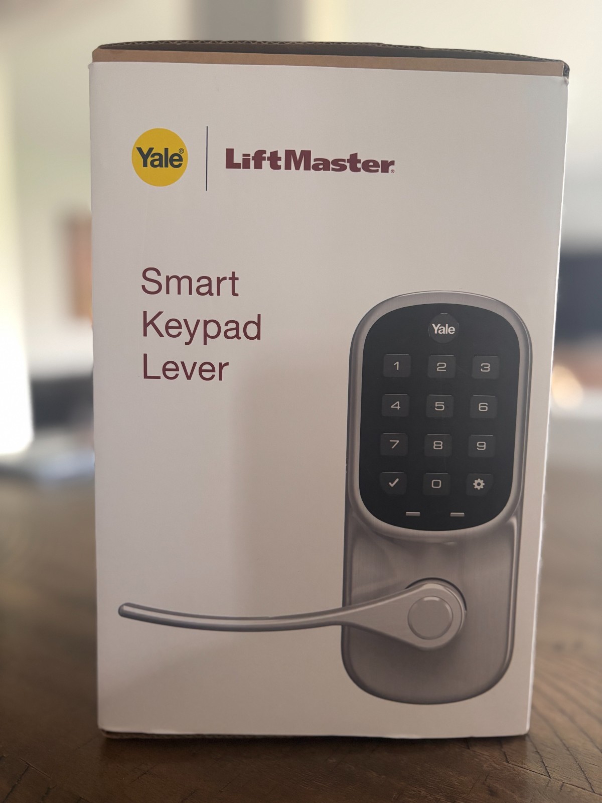 Yale Liftmaster Smart Lock with Keypad Lever