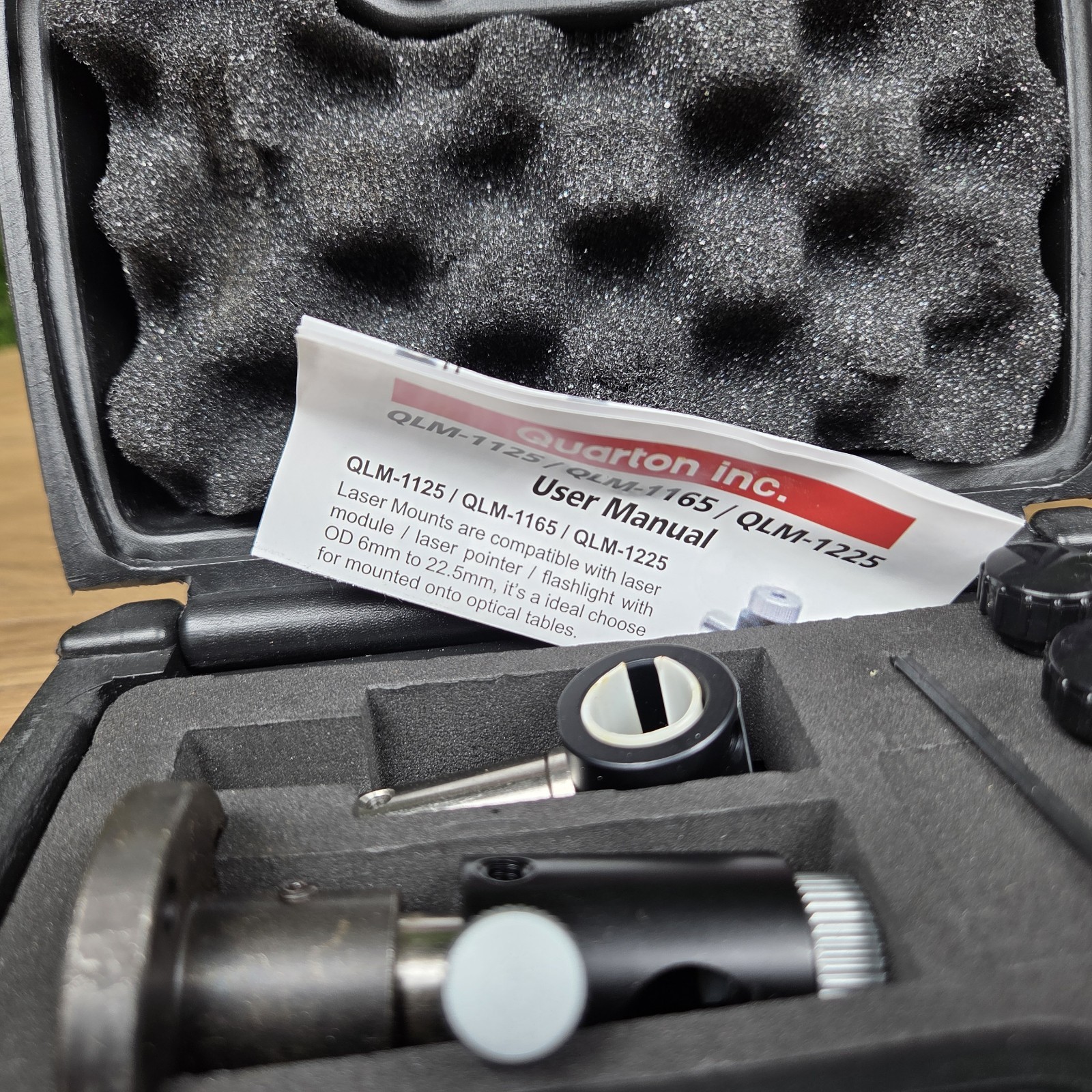 Quarton QLM-1125 laser Module Mount Holder 6mm To 12.5mm Replacement Tool