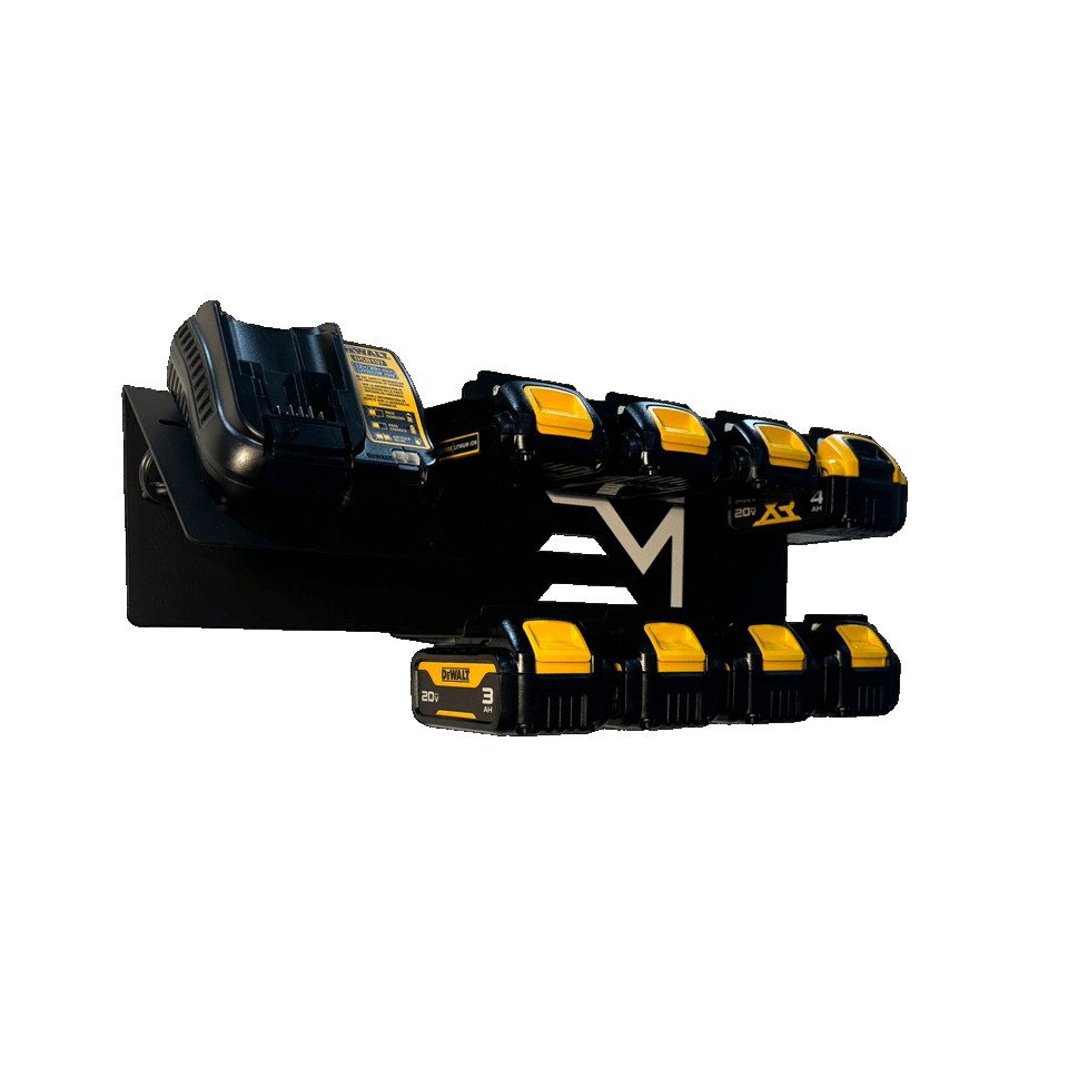 Locking Battery Charging Station compatible with DeWalt 20v