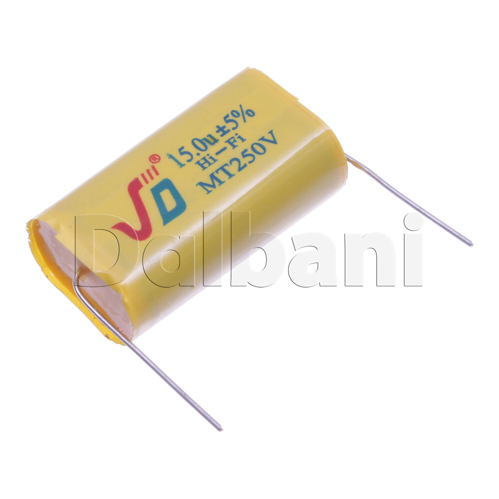 MT250V15.0UF Electrolytic Capacitor Axial 15uF 250V