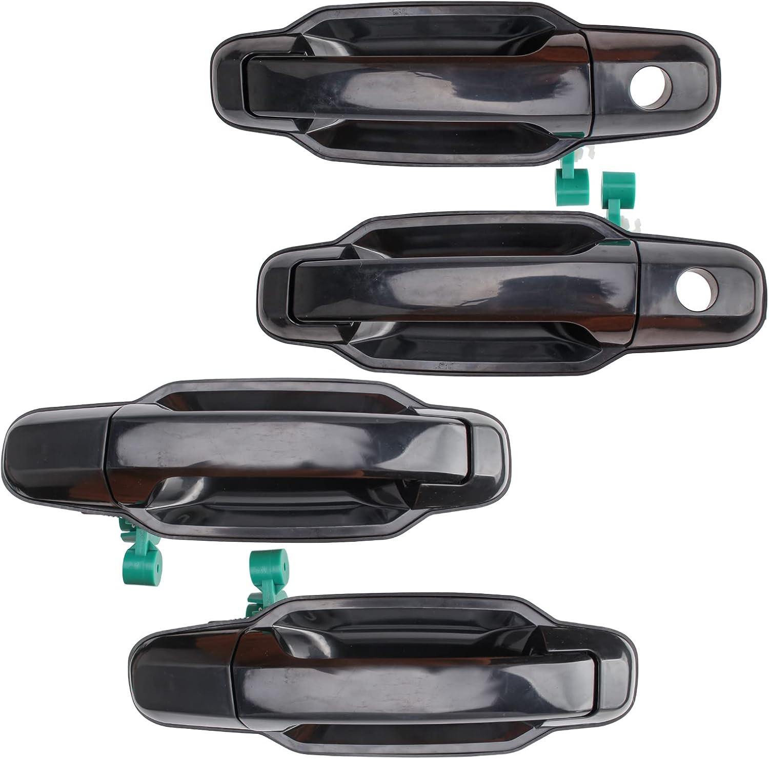 4-Pack Exterior Door Handles, Front, Back, Left and Right Compatible with Kia So
