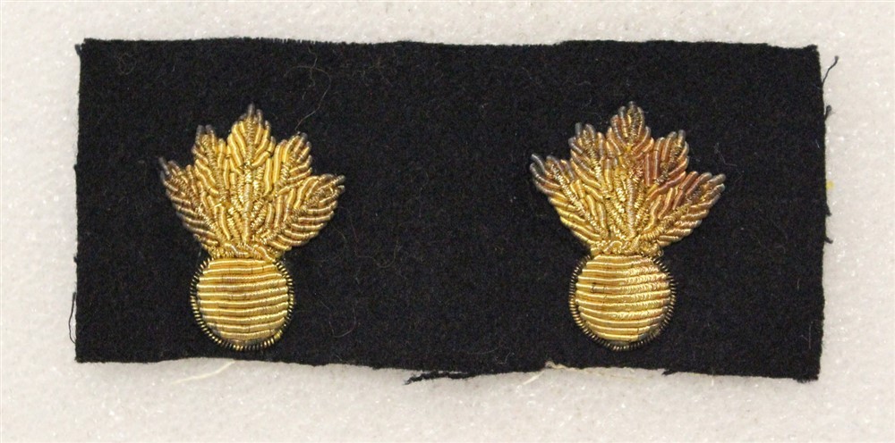USN Navy Sleeve Insignia 1050: W.O., Gunner - pair