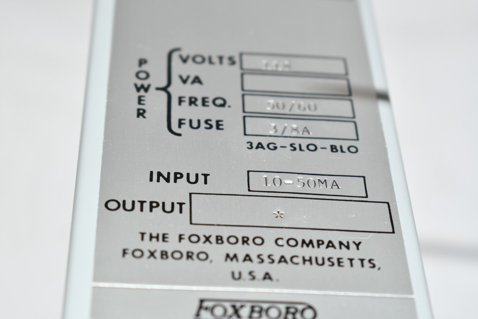 NEW Foxboro 63U-AT-OHAR M/63u Alarm Module 10-50MA