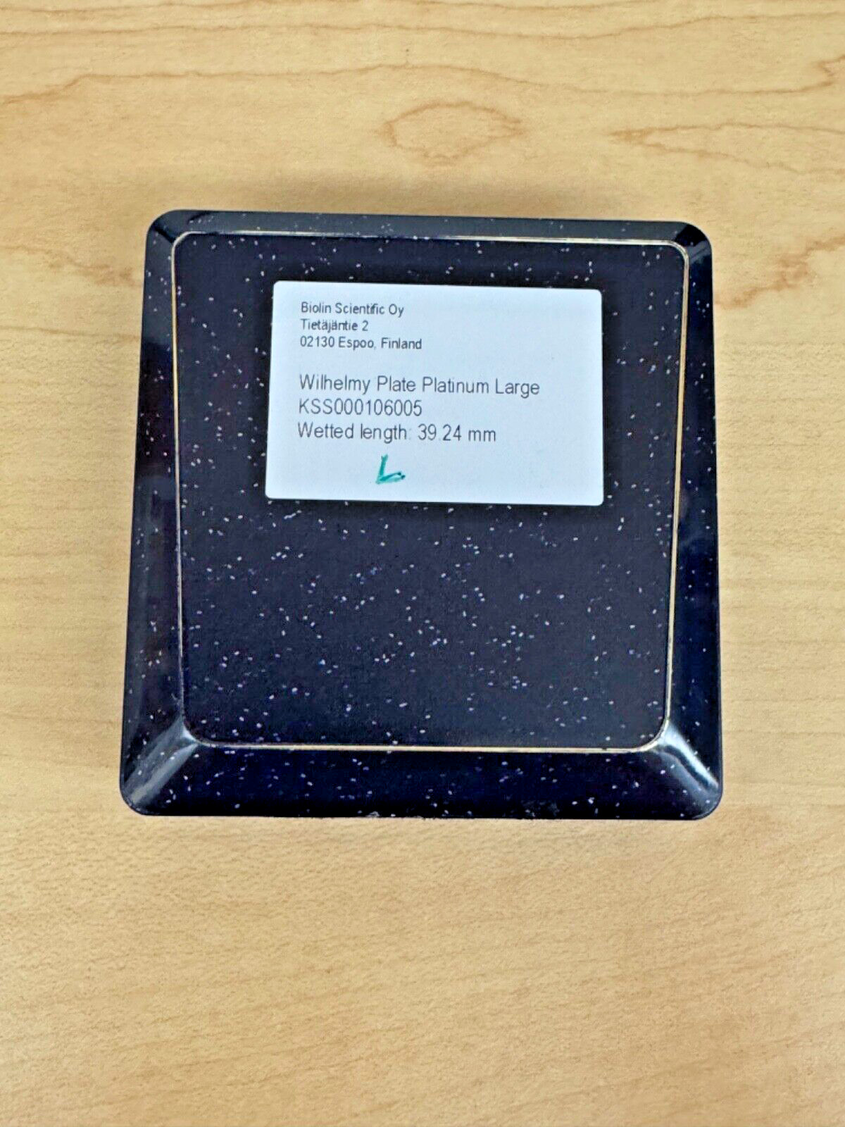 Large Platinum Wilhelmy Plate (39.24 mm)