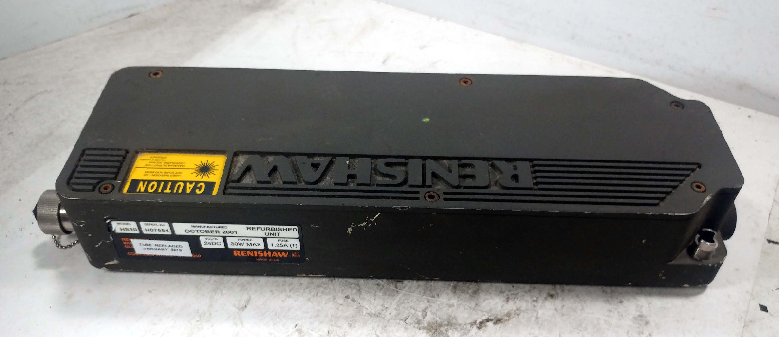 1 USED RENISHAW HS10 LASER ENCODER HEAD, 30W MAX ***MAKE OFFER***