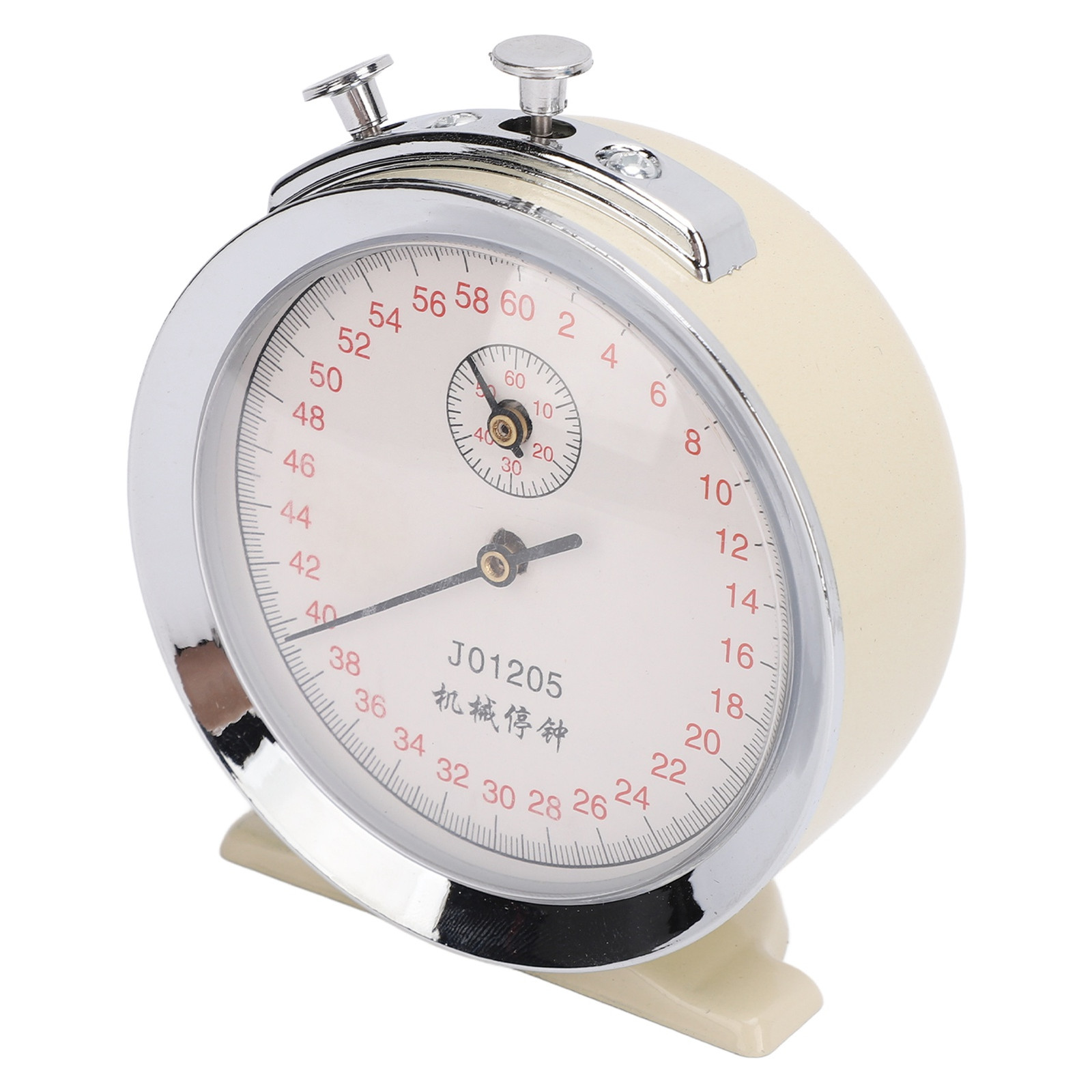 Mechanical Stopwatch Round Dial 0.2s 60 Second Sports Count Timer Tool Part