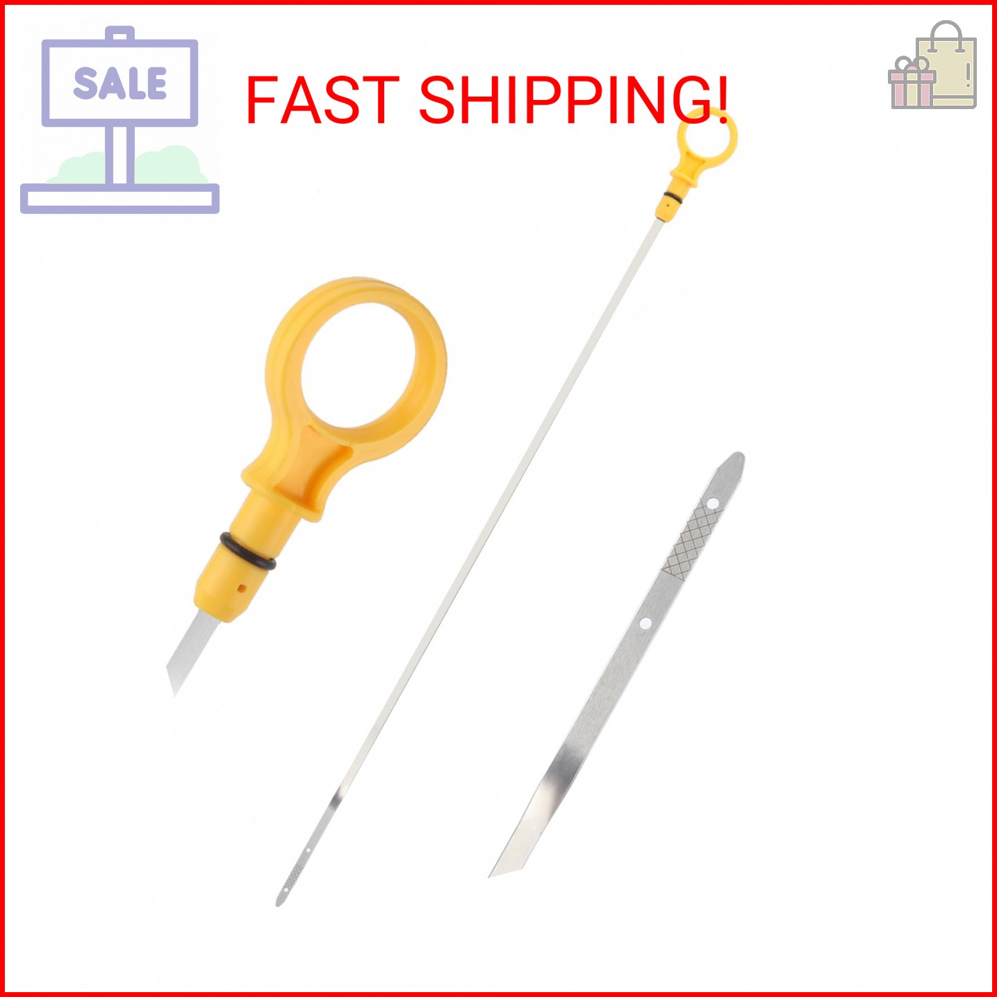 SSNNUU Car Engine Oil Dipstick Replacement OEM#CJ5Z-6750-A,Professional Double H