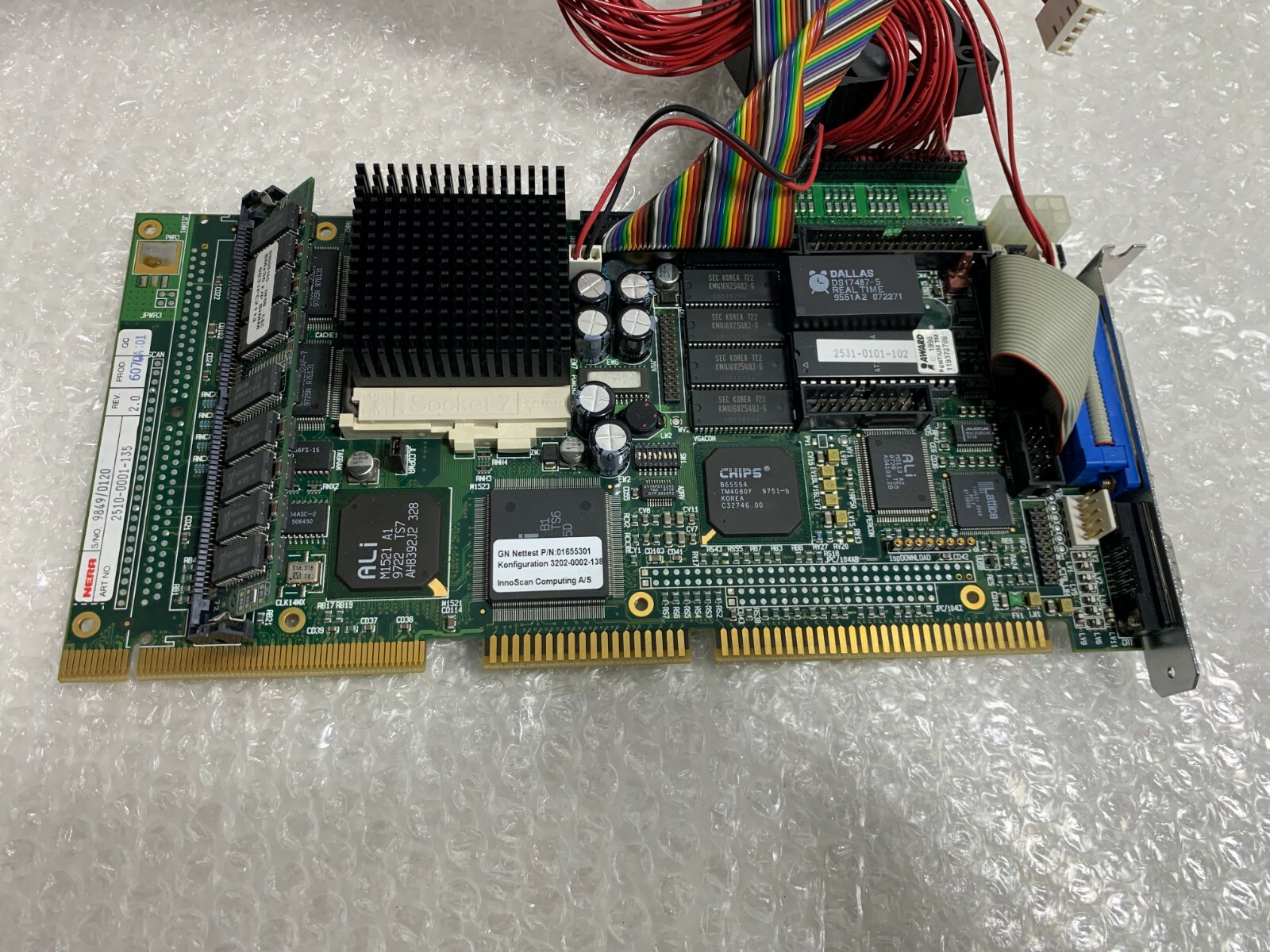 NERR 9849/0120 GN NETTEST MPA 7300 Multichannel Protocol Analyser CLIPS-III