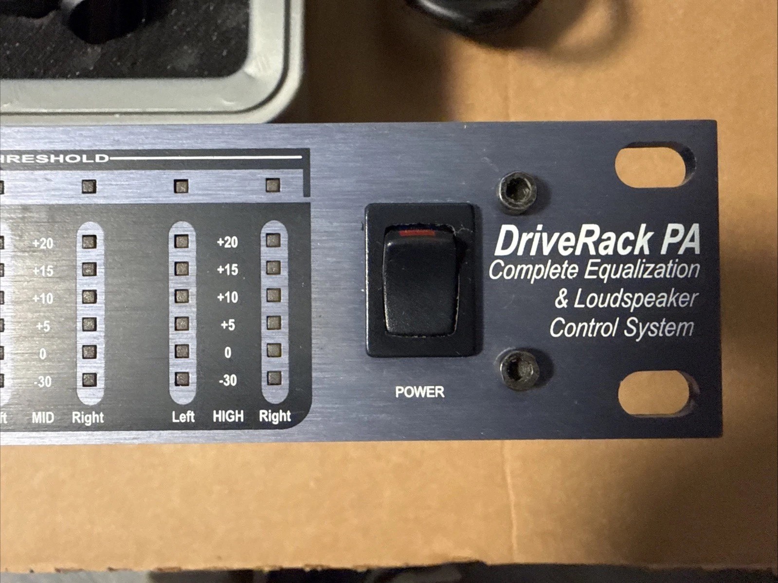 dbx DriveRack PA Complete Eq & Loudspeaker Control System w/ dbx Omni Mic