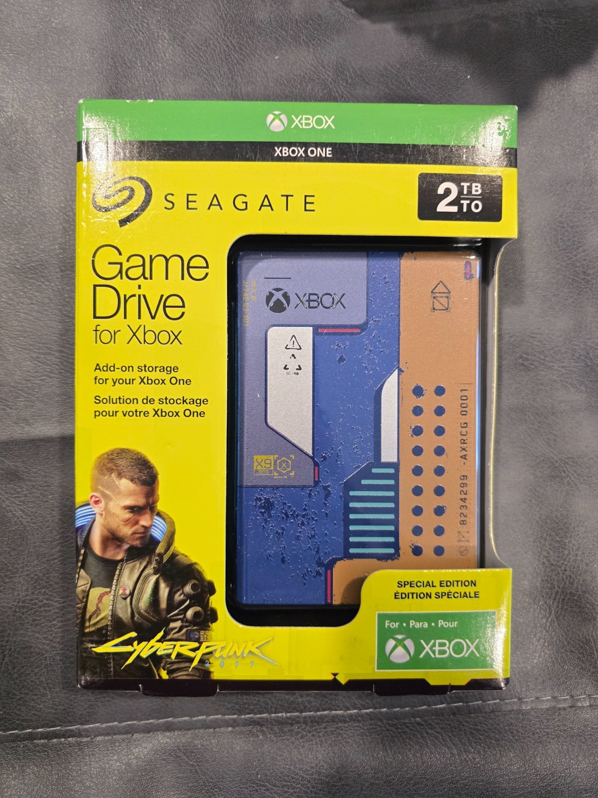Seagate Cyberpunk Xbox One 2TB HDD NEW