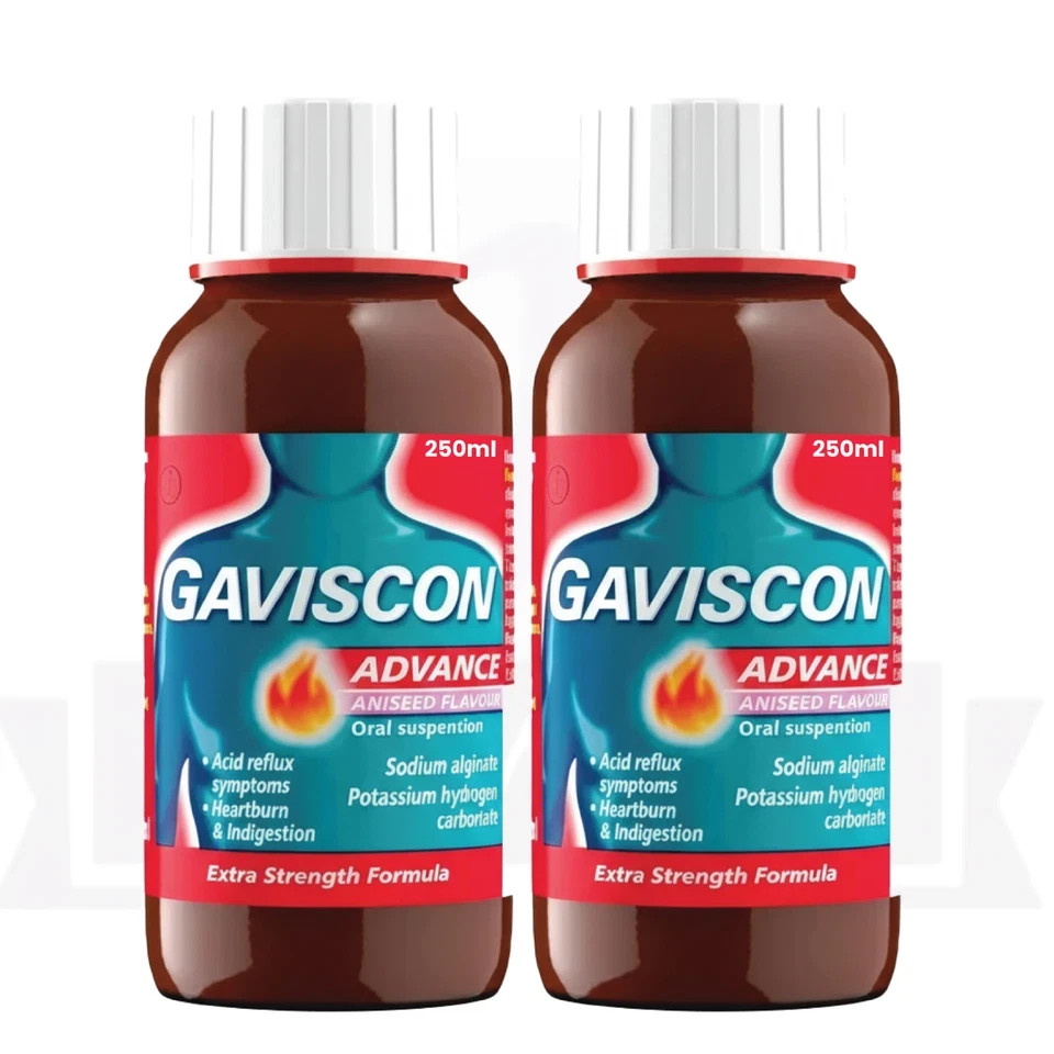2 PACK GavI-$con (250ML) Advance Aniseed - FREE DELIVERY EXP - (02/2027)
