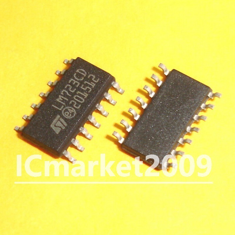 10 PCS LM723CD SOP-14 LM723C LM723 High precision voltage regulator IC Chip