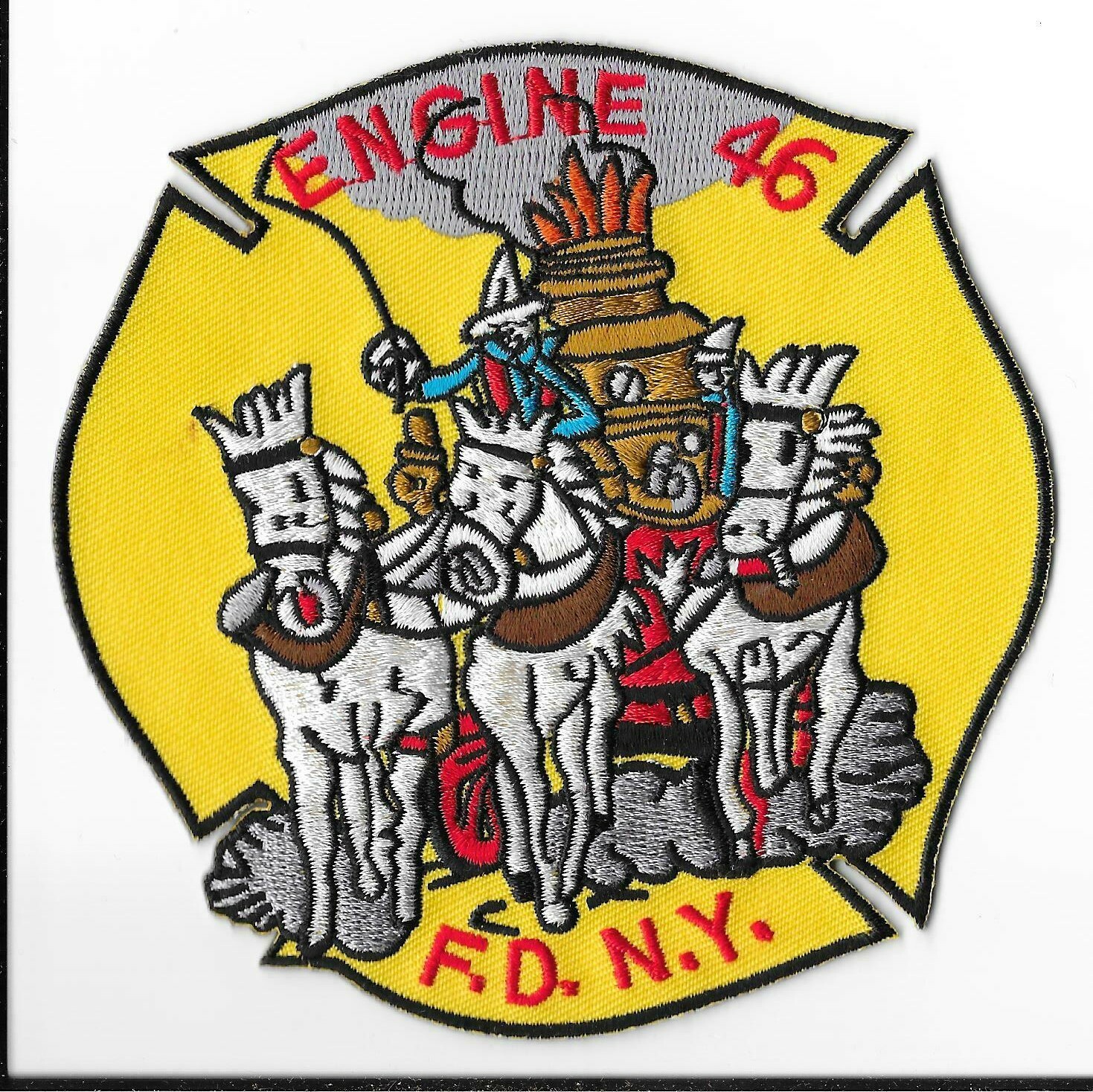 New York Fire Department (FDNY) Engine 46 Patch V1