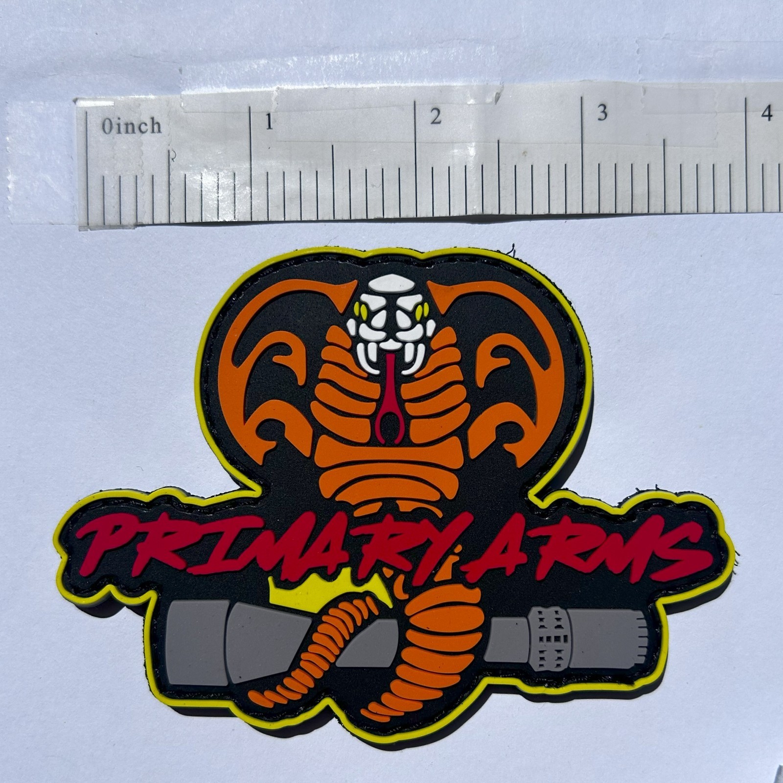 PRIMARY ARMS SCOPE COBRA KILLER / Tactical Morale Patch NEW / Shot Show 2025