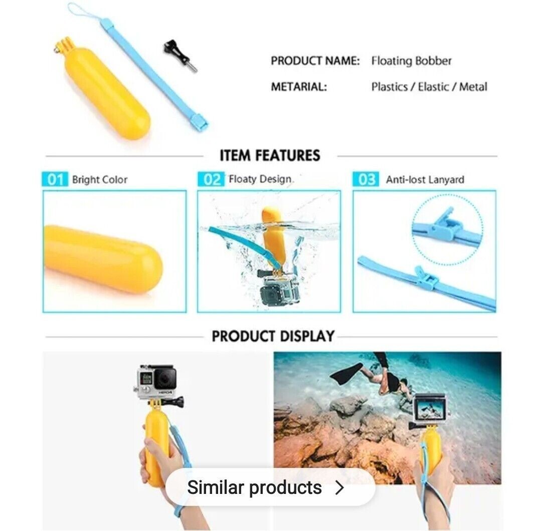 50 In 1 Action Camera Accessories For Gopro 13 12 11 10 9 8 7 6/DJI OSMO 4 3 2
