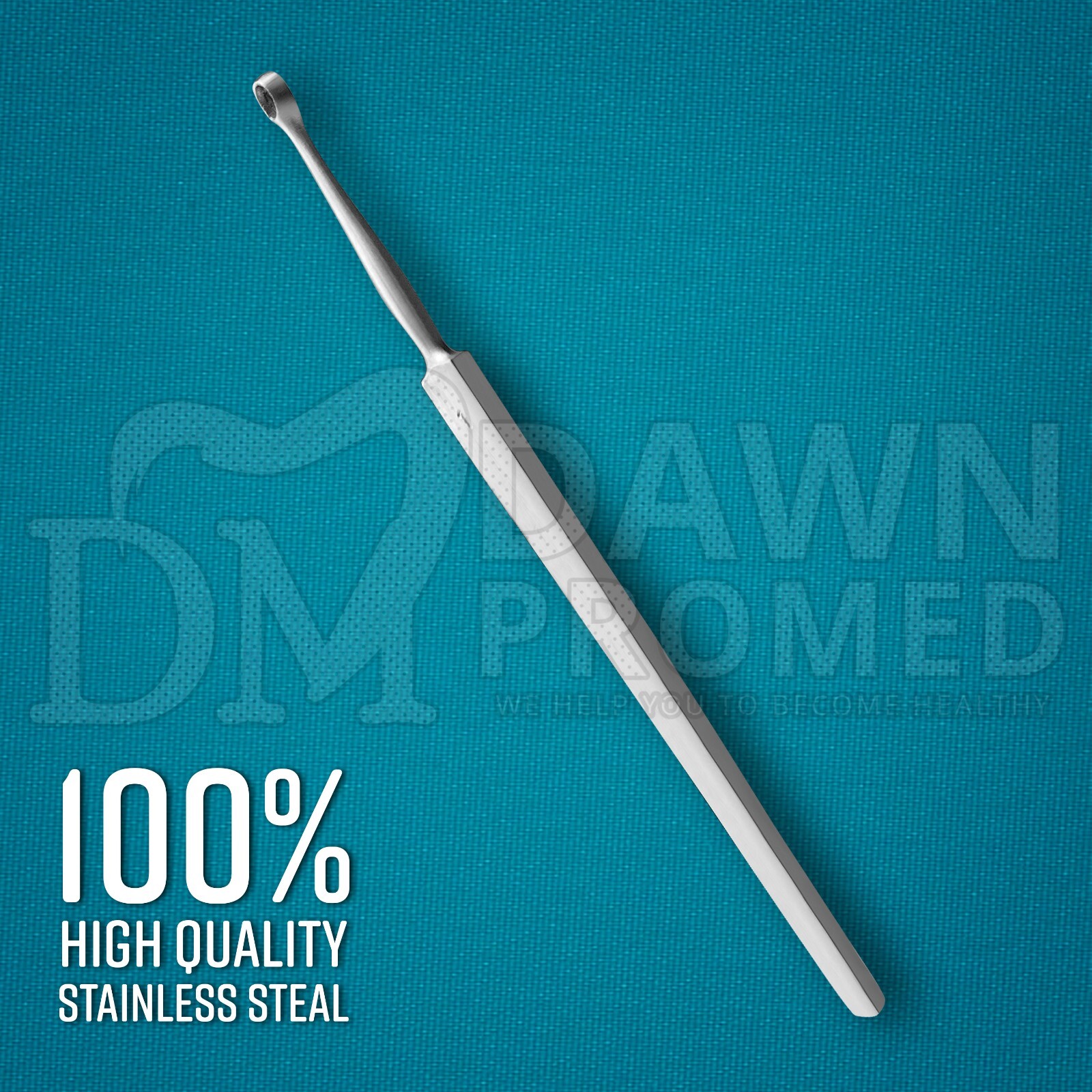 Fox Dermal Curettes Dermatology 1mm - 6mm ENT Instruments German Grade