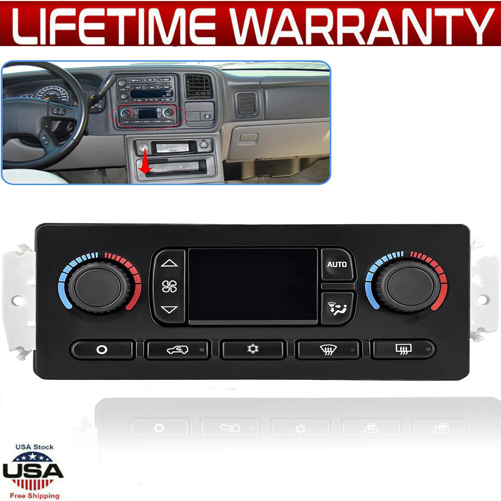 Ac Climate Control Module Improved 599-211XD For Chevy Gmc Silverado Tahoe Trail