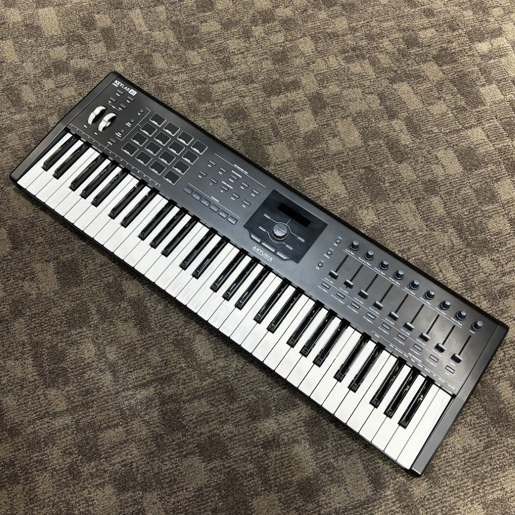 Arturia KeyLab 61 MkII Black 61-Key MIDI Keyboard Controller w/ Box Tested