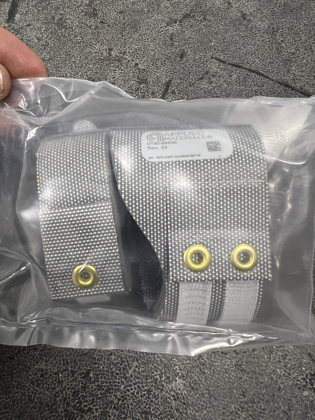 Applied Materials AMAT Insulator Cathode Hose Elbow Fittings Part # 0190-64936