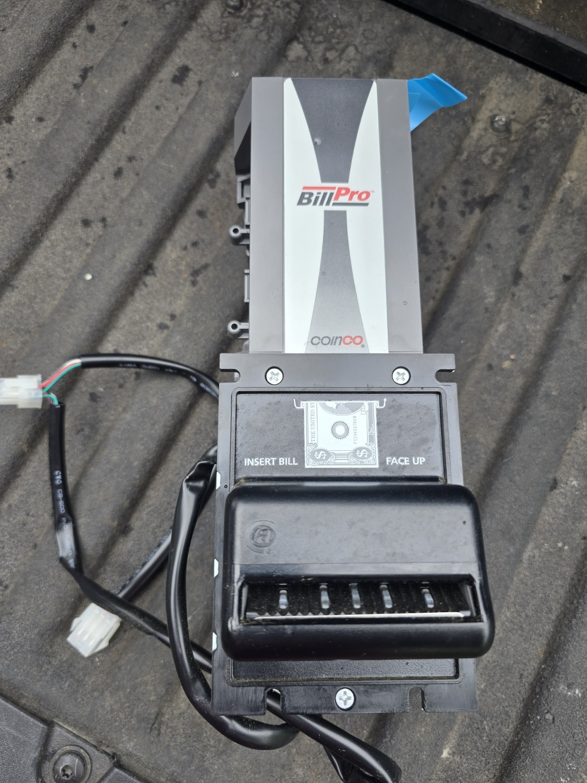Coinco BillPro BP4BX5 Bill Acceptor Validator 34DC Vending Machine Used