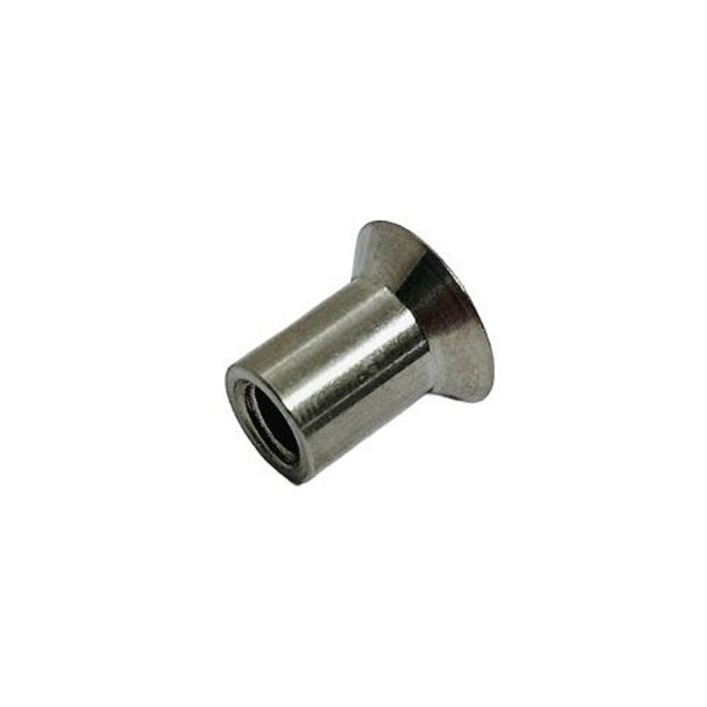 1/4" Marine Countersink End Cap 82 Degree Countersink Angle Stainless Steel