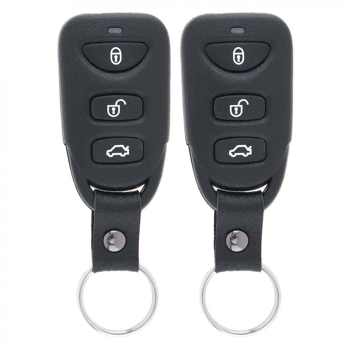 Car Alarm Auto Remote Control Central Locking Door Lock Kit Keyless Entry System